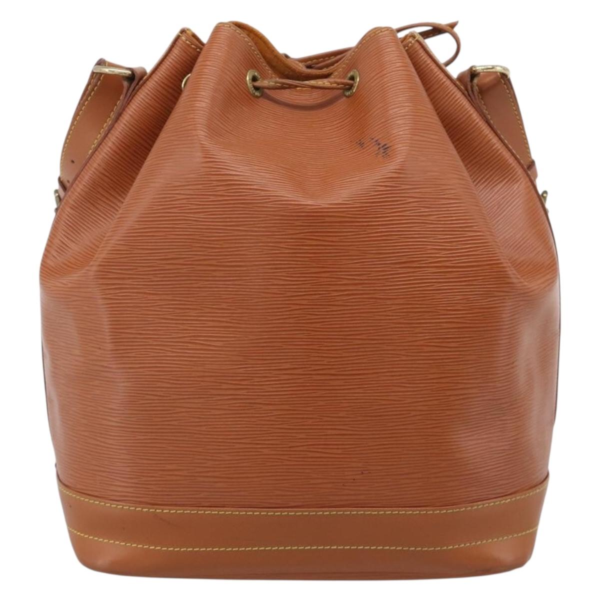 LOUIS VUITTON Epi Noe Shoulder Bag Brown M44008 LV Auth ep17065