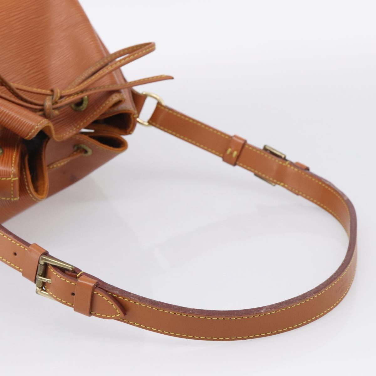 LOUIS VUITTON Epi Noe Shoulder Bag Brown M44008 LV Auth ep17065