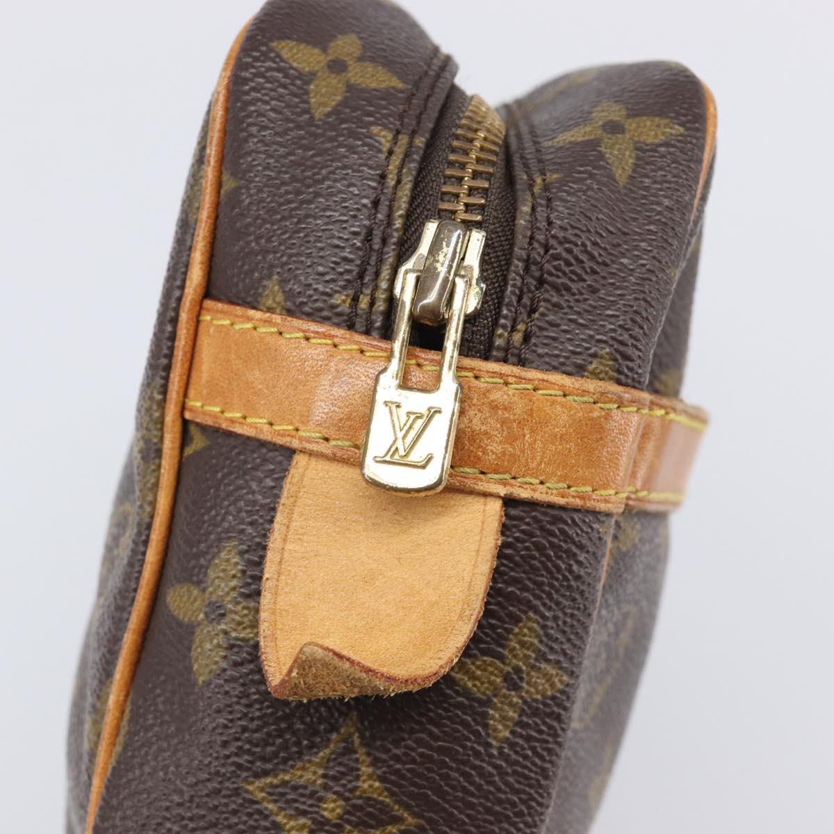 LOUIS VUITTON Monogram Compiegne 28 Clutch Bag M51845 LV Auth ep17072