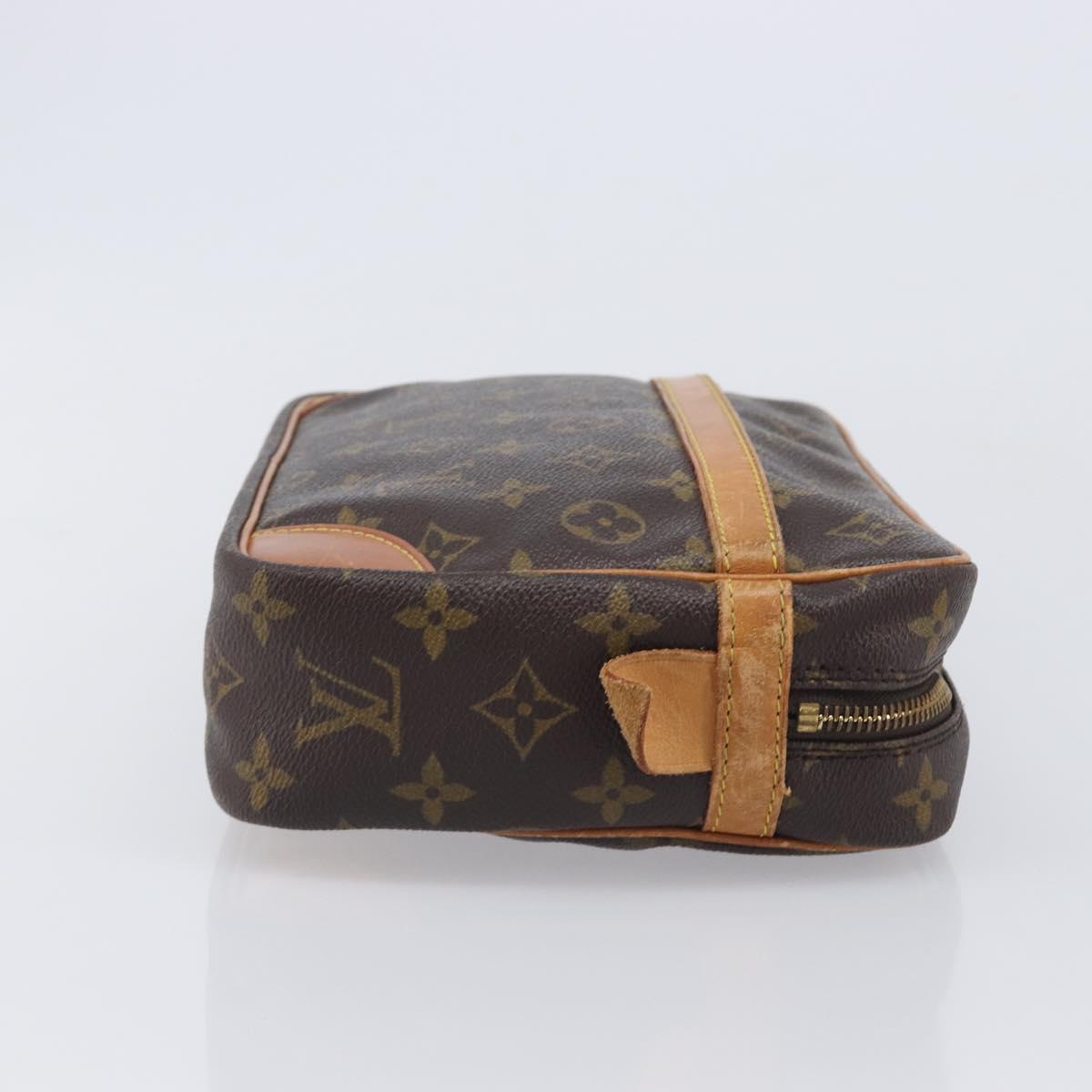LOUIS VUITTON Monogram Compiegne 28 Clutch Bag M51845 LV Auth ep17072