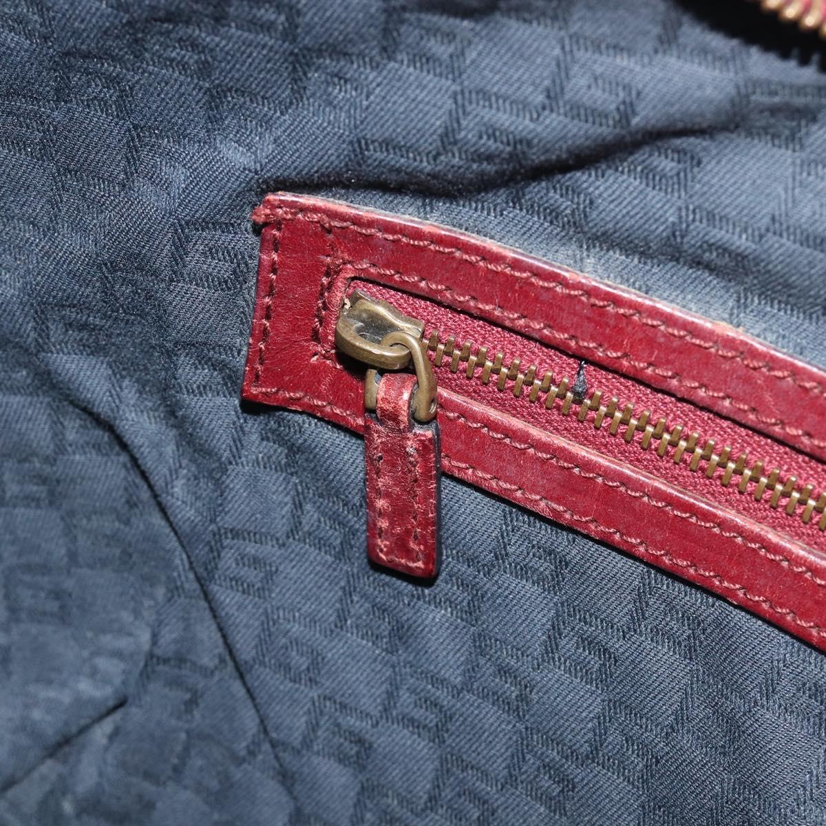 GUCCI Hand Bag Leather Red Gold Tone 106663 Auth ep17080