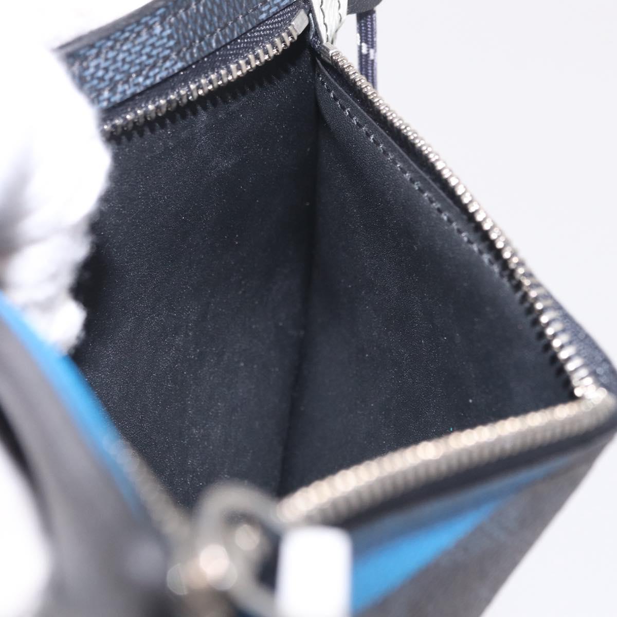 LOUIS VUITTON Damier Cobalt America's Cup Pochette Phone N41630 LV Auth ep17089A