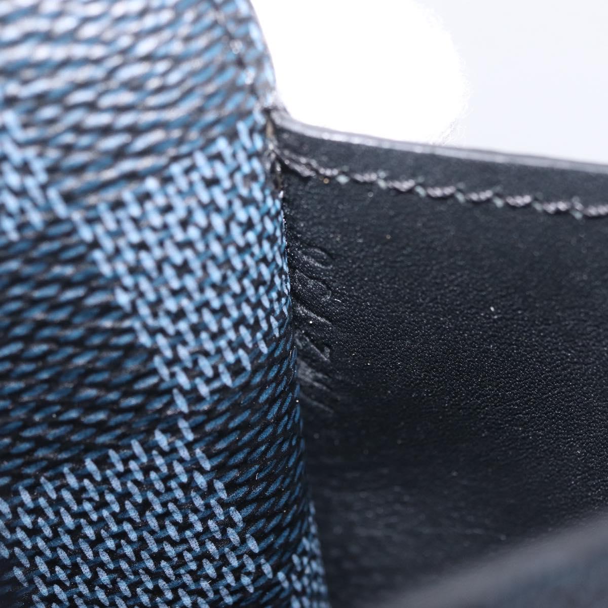 LOUIS VUITTON Damier Cobalt America's Cup Pochette Phone N41630 LV Auth ep17089A
