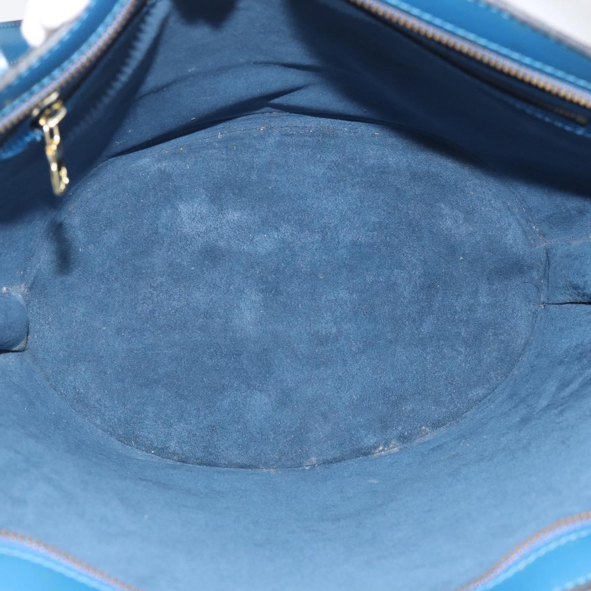 LOUIS VUITTON Epi Saint Jacques Shopping Shoulder Bag Blue M52275 Auth ep17097