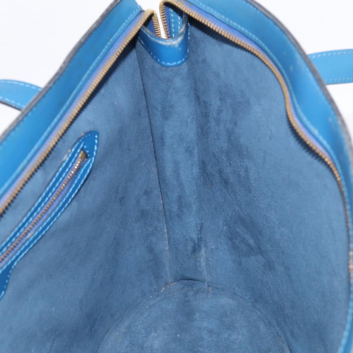LOUIS VUITTON Epi Saint Jacques Shopping Shoulder Bag Blue M52275 Auth ep17097