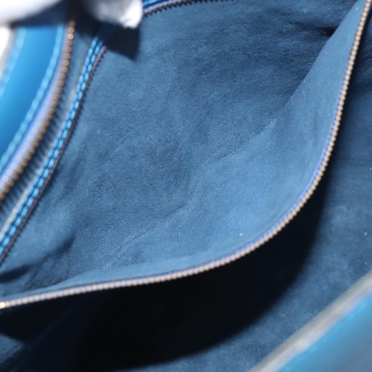 LOUIS VUITTON Epi Saint Jacques Shopping Shoulder Bag Blue M52275 Auth ep17097