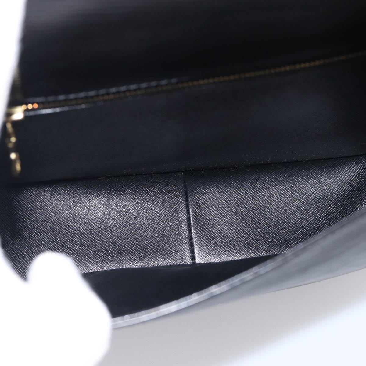 LOUIS VUITTON Epi Saint Cloud GM Shoulder Bag Black M52192 LV Auth ep17103A