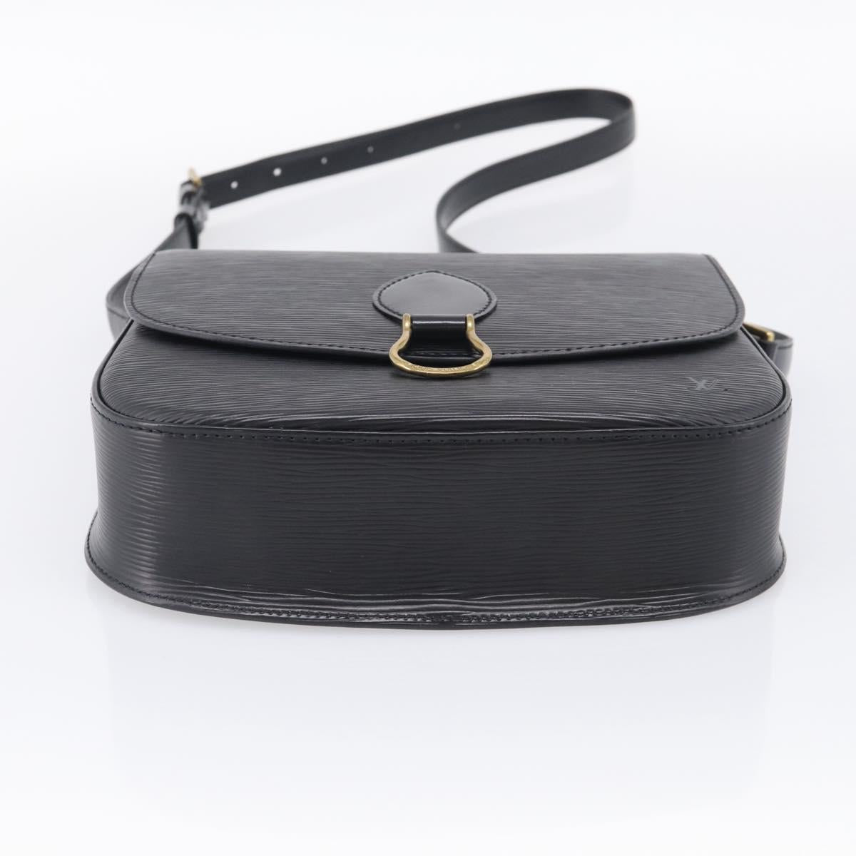LOUIS VUITTON Epi Saint Cloud GM Shoulder Bag Black M52192 LV Auth ep17103A