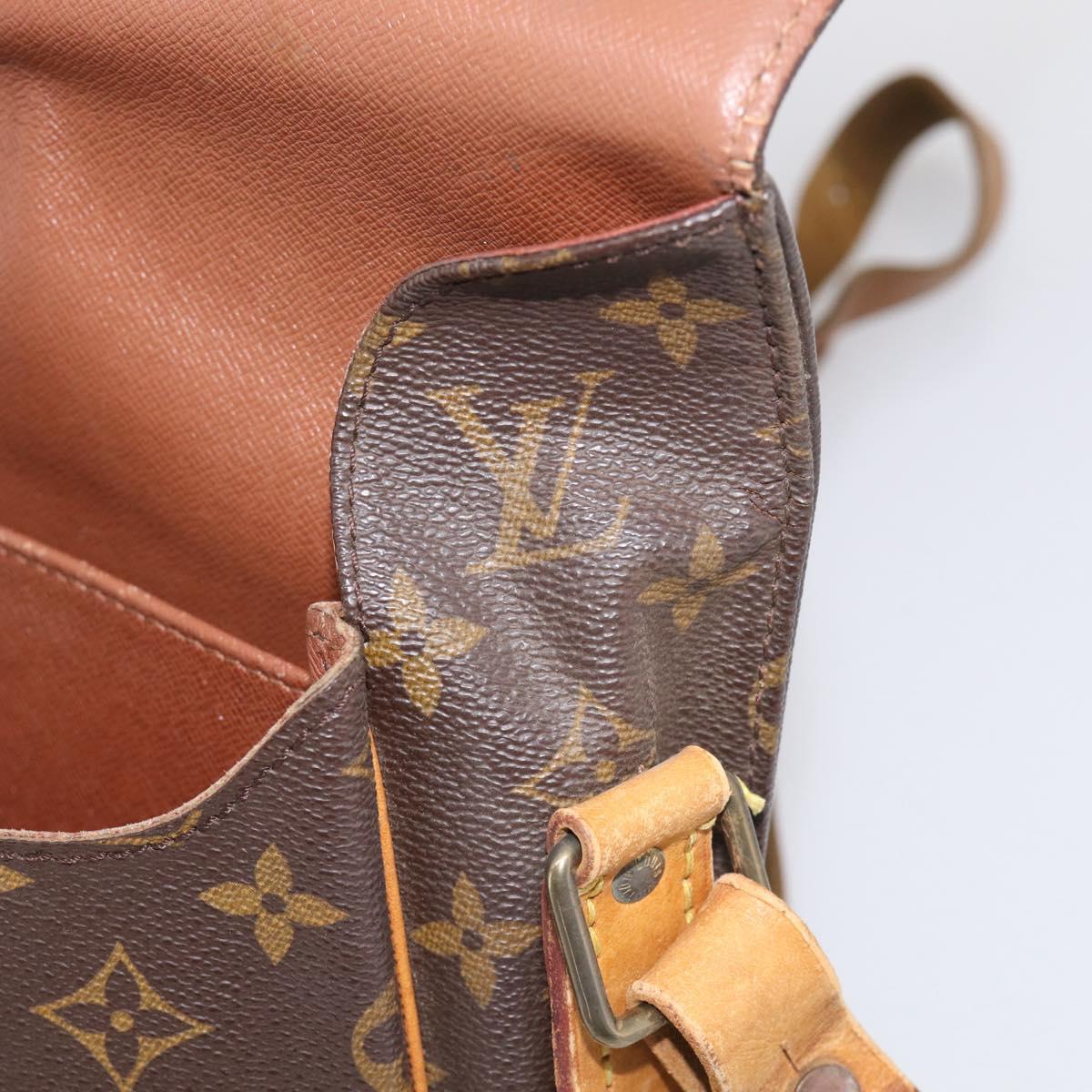 LOUIS VUITTON Monogram Cartouchiere GM Shoulder Bag M51252 LV Auth ep17104