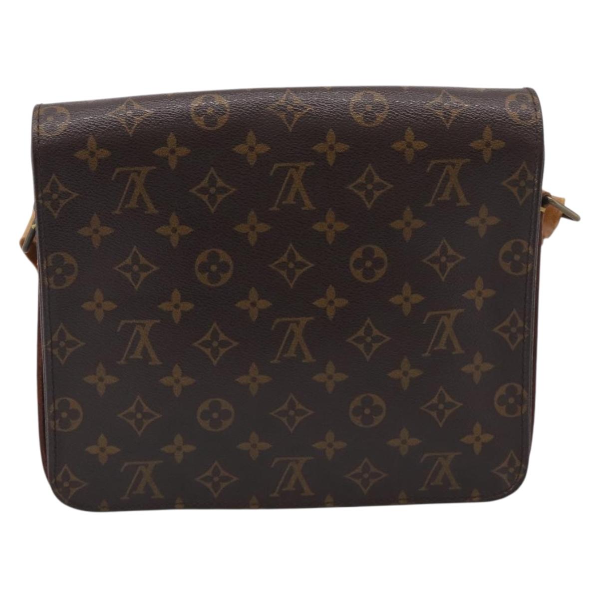 LOUIS VUITTON Monogram Cartouchiere GM Shoulder Bag M51252 LV Auth ep17104