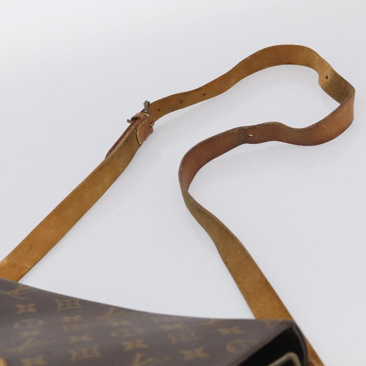 LOUIS VUITTON Monogram Cartouchiere GM Shoulder Bag M51252 LV Auth ep17104