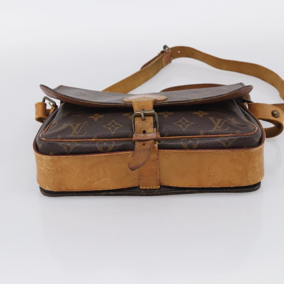 LOUIS VUITTON Monogram Cartouchiere GM Shoulder Bag M51252 LV Auth ep17104