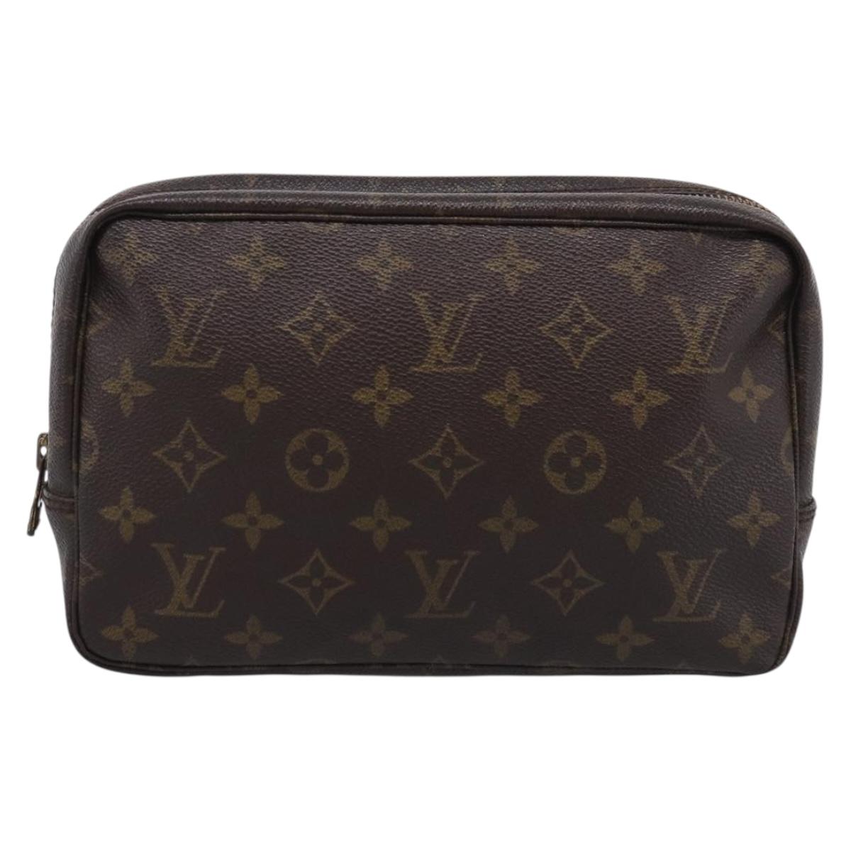 LOUIS VUITTON Monogram Trousse Toilette 23 Clutch Bag M47524 LV Auth ep17107