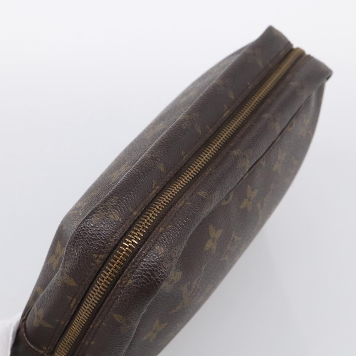 LOUIS VUITTON Monogram Trousse Toilette 23 Clutch Bag M47524 LV Auth ep17107