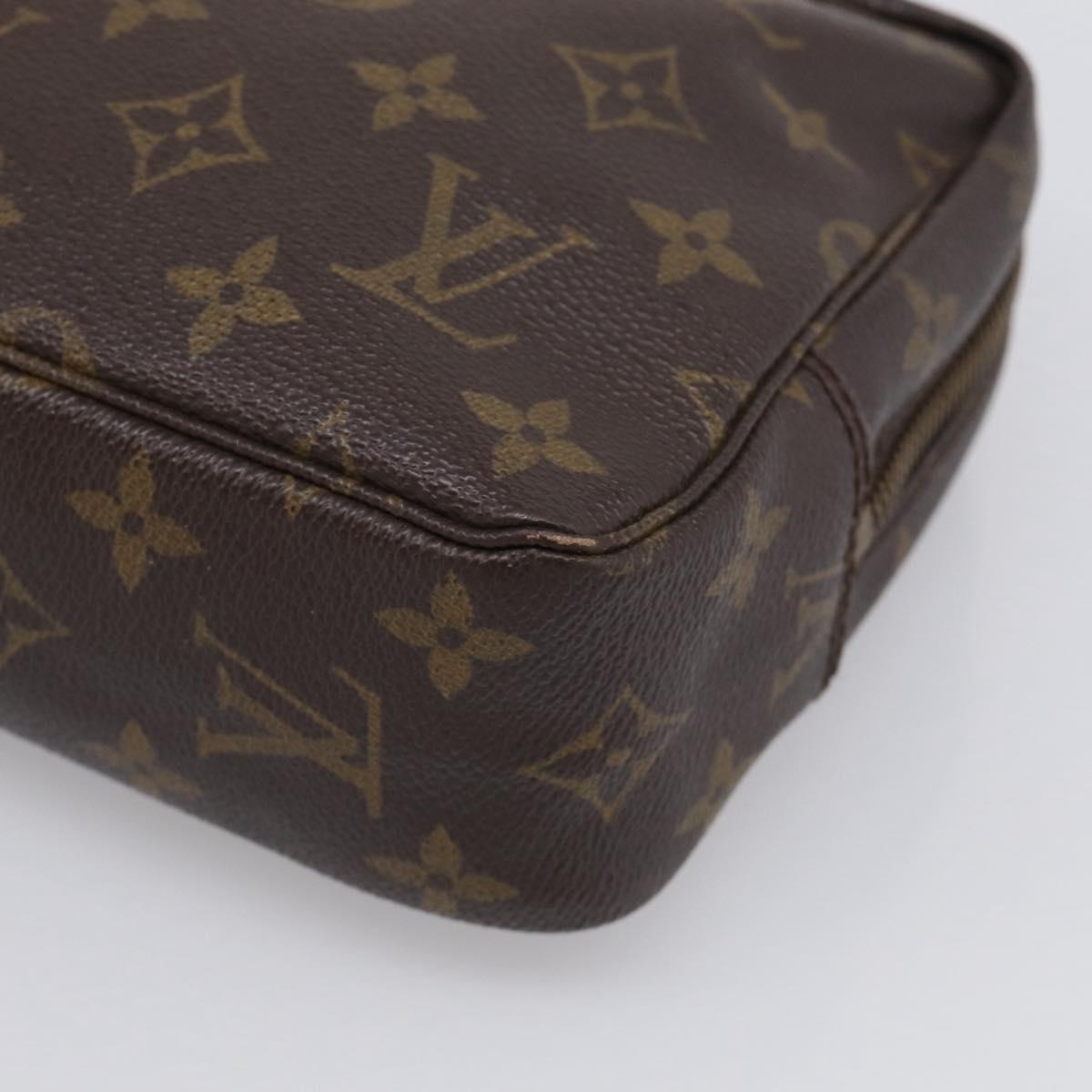 LOUIS VUITTON Monogram Trousse Toilette 23 Clutch Bag M47524 LV Auth ep17107