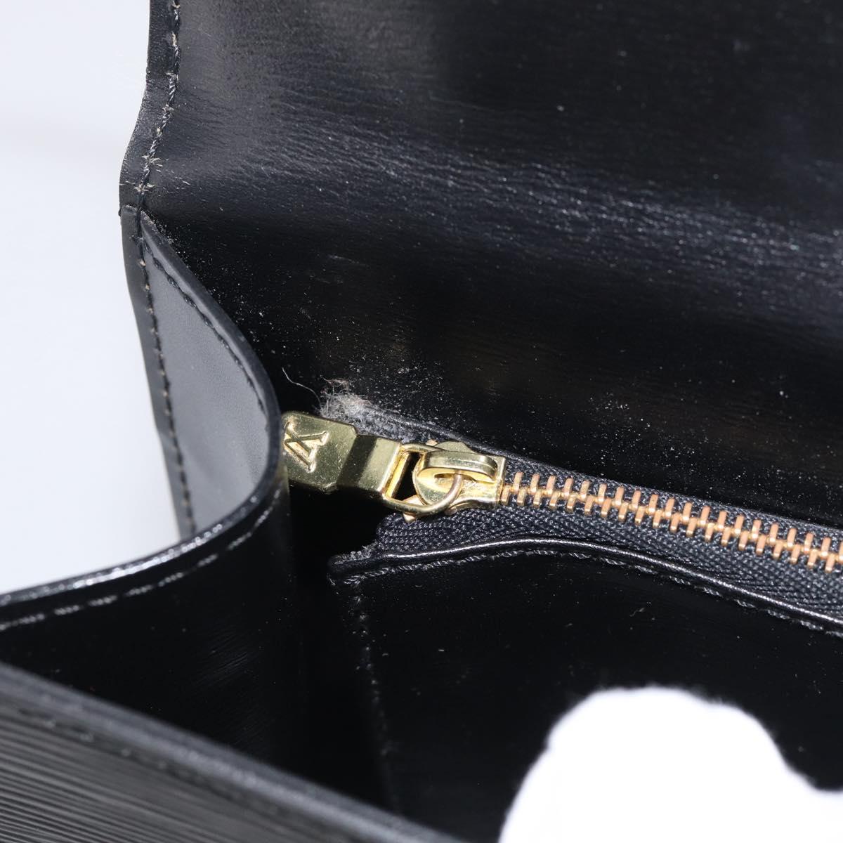 LOUIS VUITTON Epi Malesherbes Hand Bag Black M52372 LV Auth ep17112A