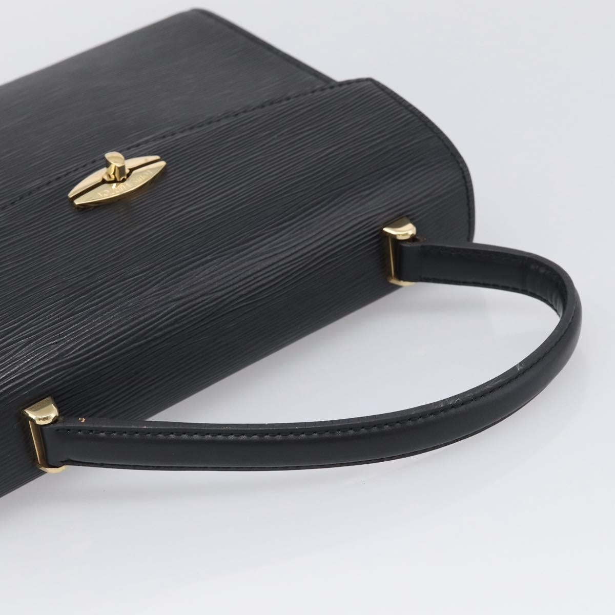 LOUIS VUITTON Epi Malesherbes Hand Bag Black M52372 LV Auth ep17112A