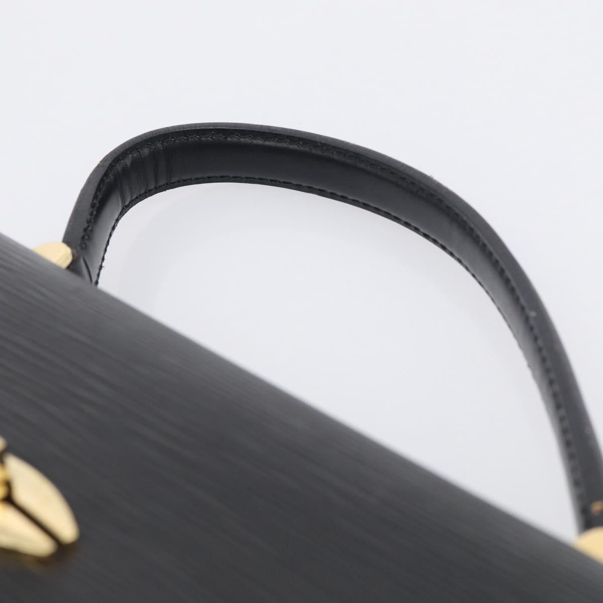 LOUIS VUITTON Epi Malesherbes Hand Bag Black M52372 LV Auth ep17112A