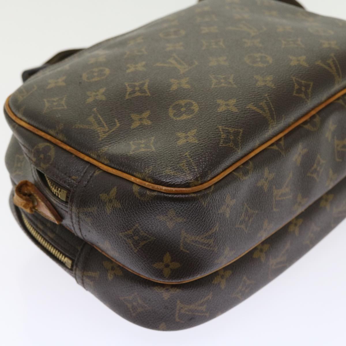 LOUIS VUITTON Monogram Reporter PM Shoulder Bag M45254 LV Auth ep1740