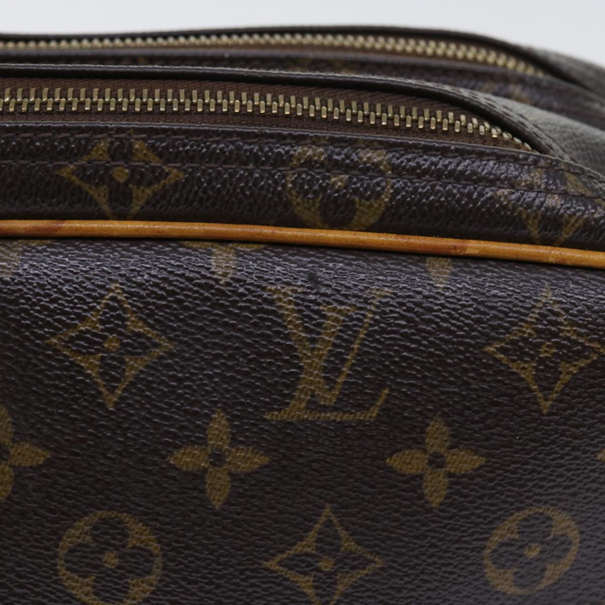 LOUIS VUITTON Monogram Reporter PM Shoulder Bag M45254 LV Auth ep1740