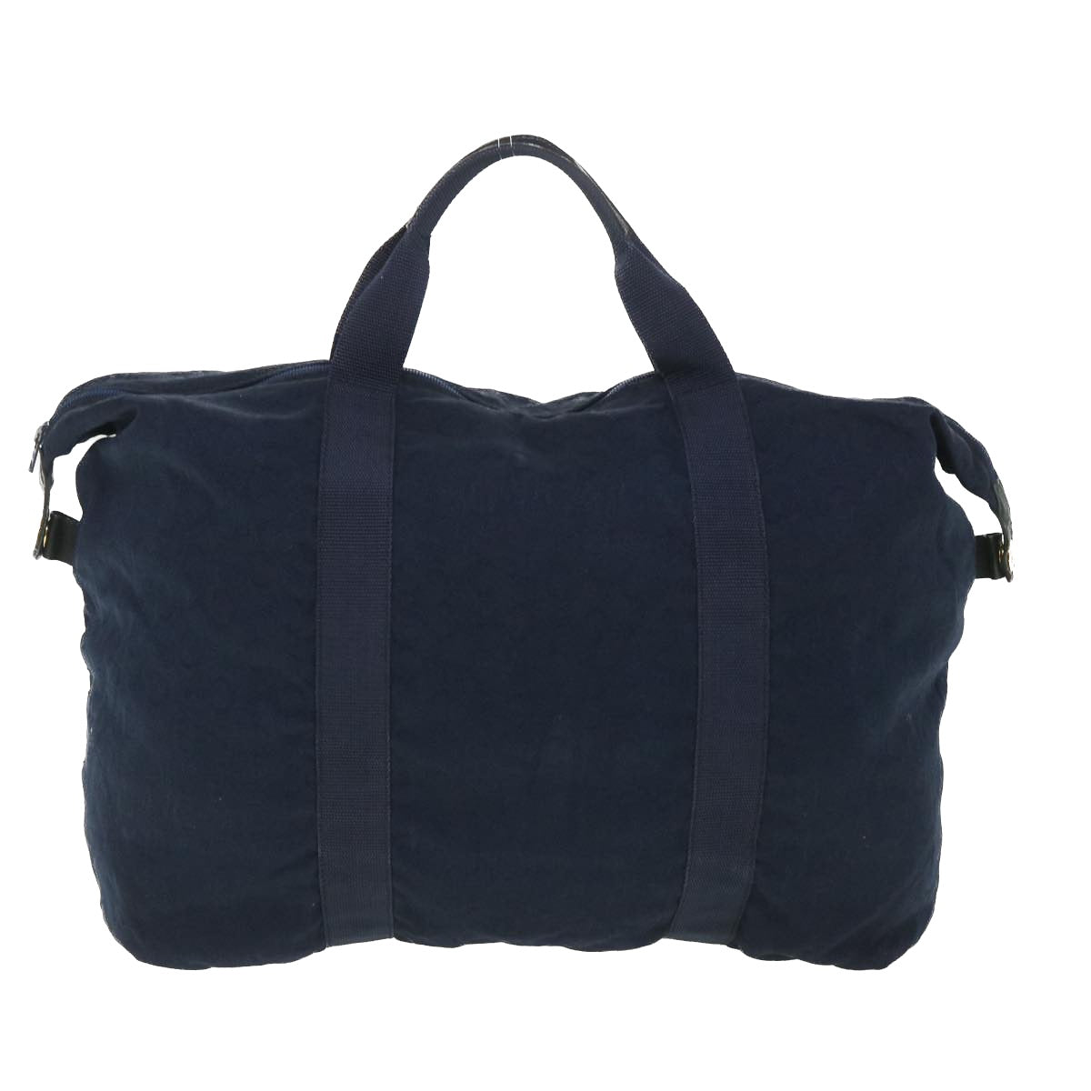 CELINE C Macadam Canvas Boston Bag Navy Auth ep1860