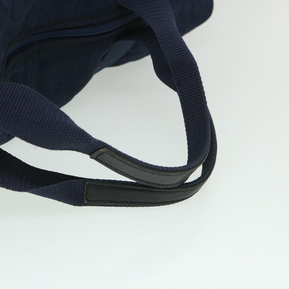 CELINE C Macadam Canvas Boston Bag Navy Auth ep1860