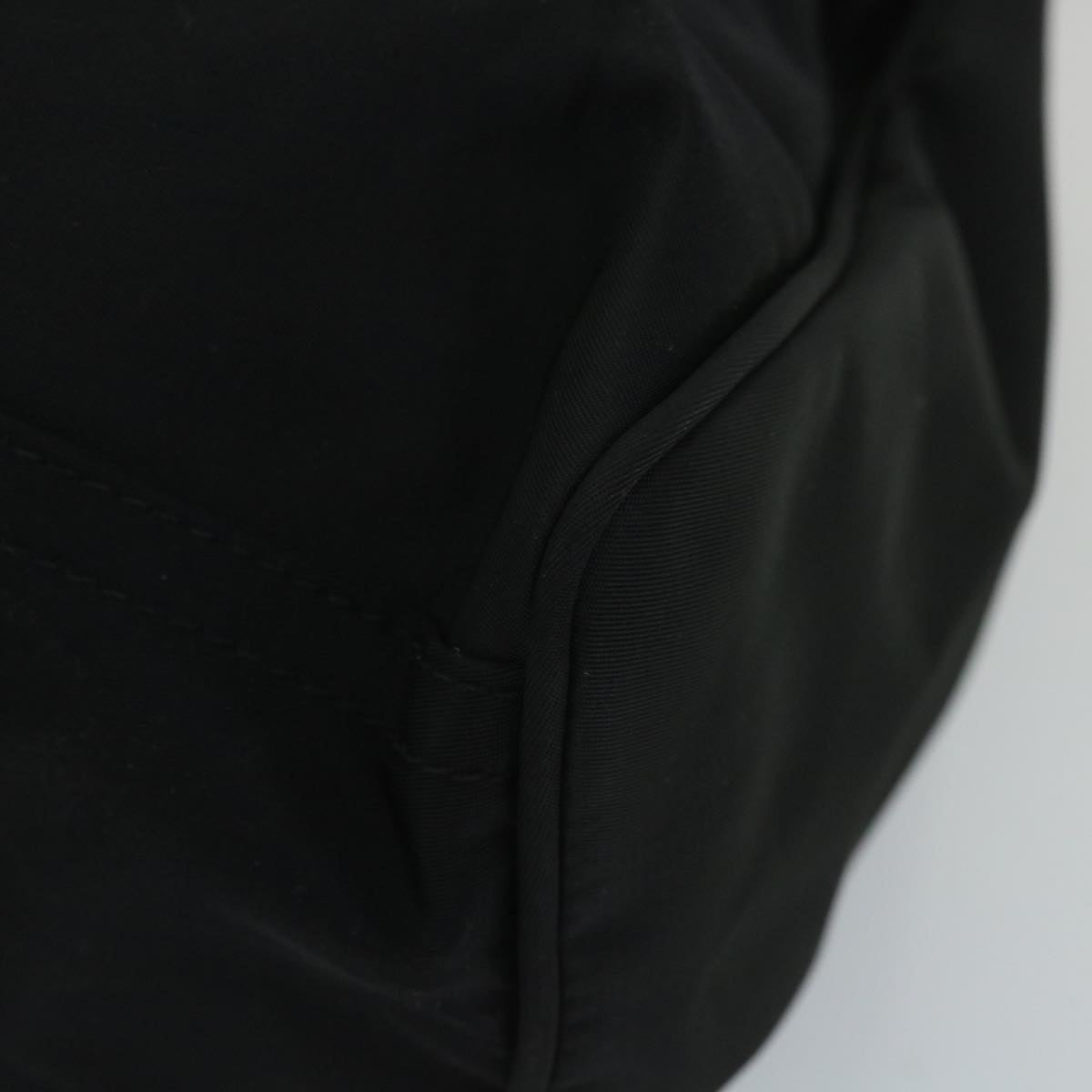 FENDI Tote Bag Nylon Black Auth ep1931