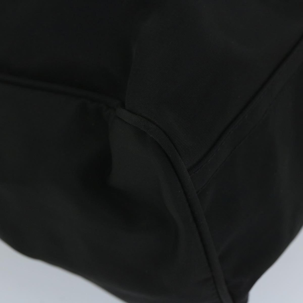 FENDI Tote Bag Nylon Black Auth ep1931