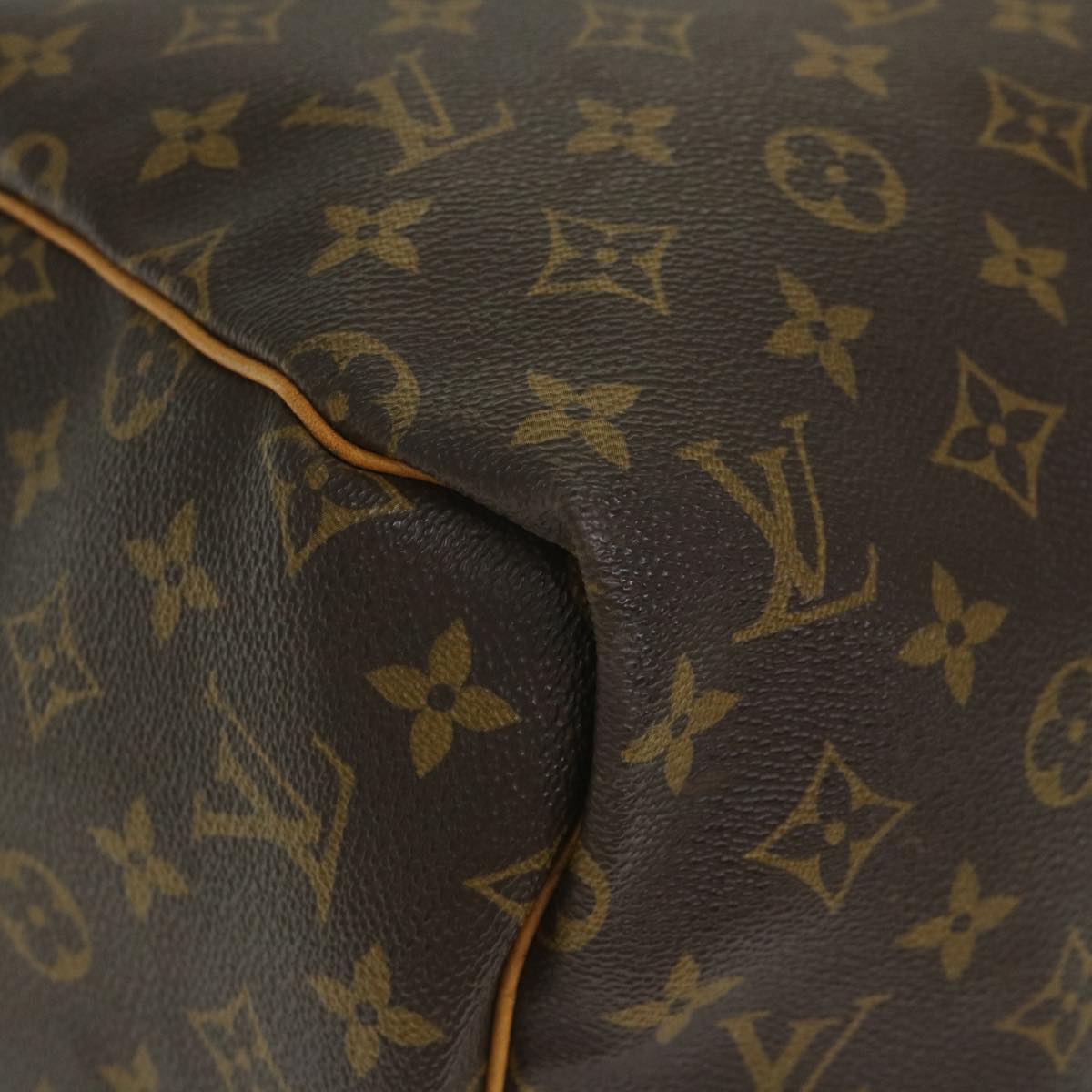 LOUIS VUITTON Monogram Keepall 55 Boston Bag M41424 LV Auth ep2018