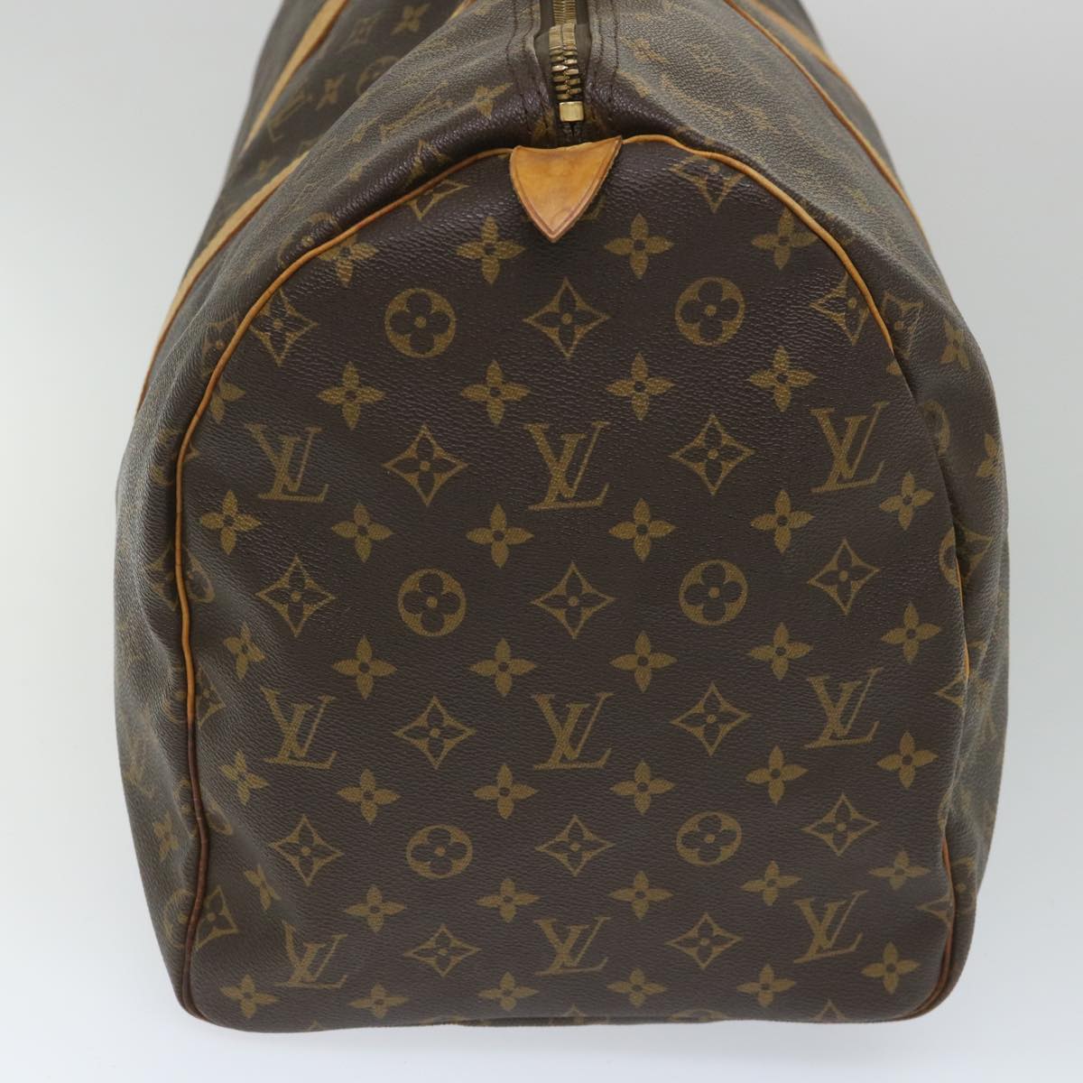 LOUIS VUITTON Monogram Keepall 55 Boston Bag M41424 LV Auth ep2018