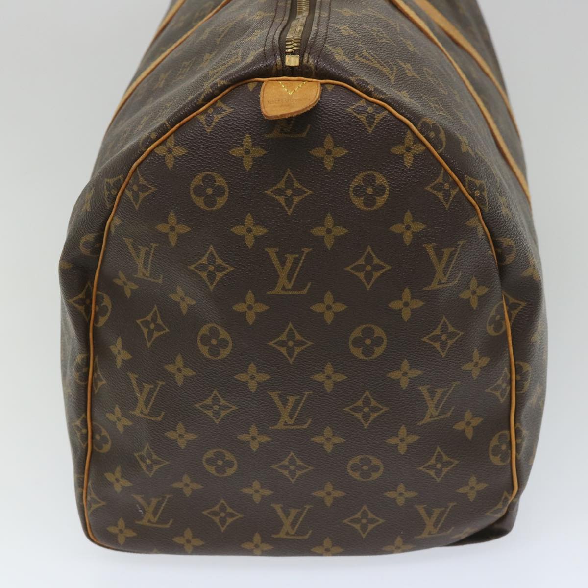 LOUIS VUITTON Monogram Keepall 55 Boston Bag M41424 LV Auth ep2018