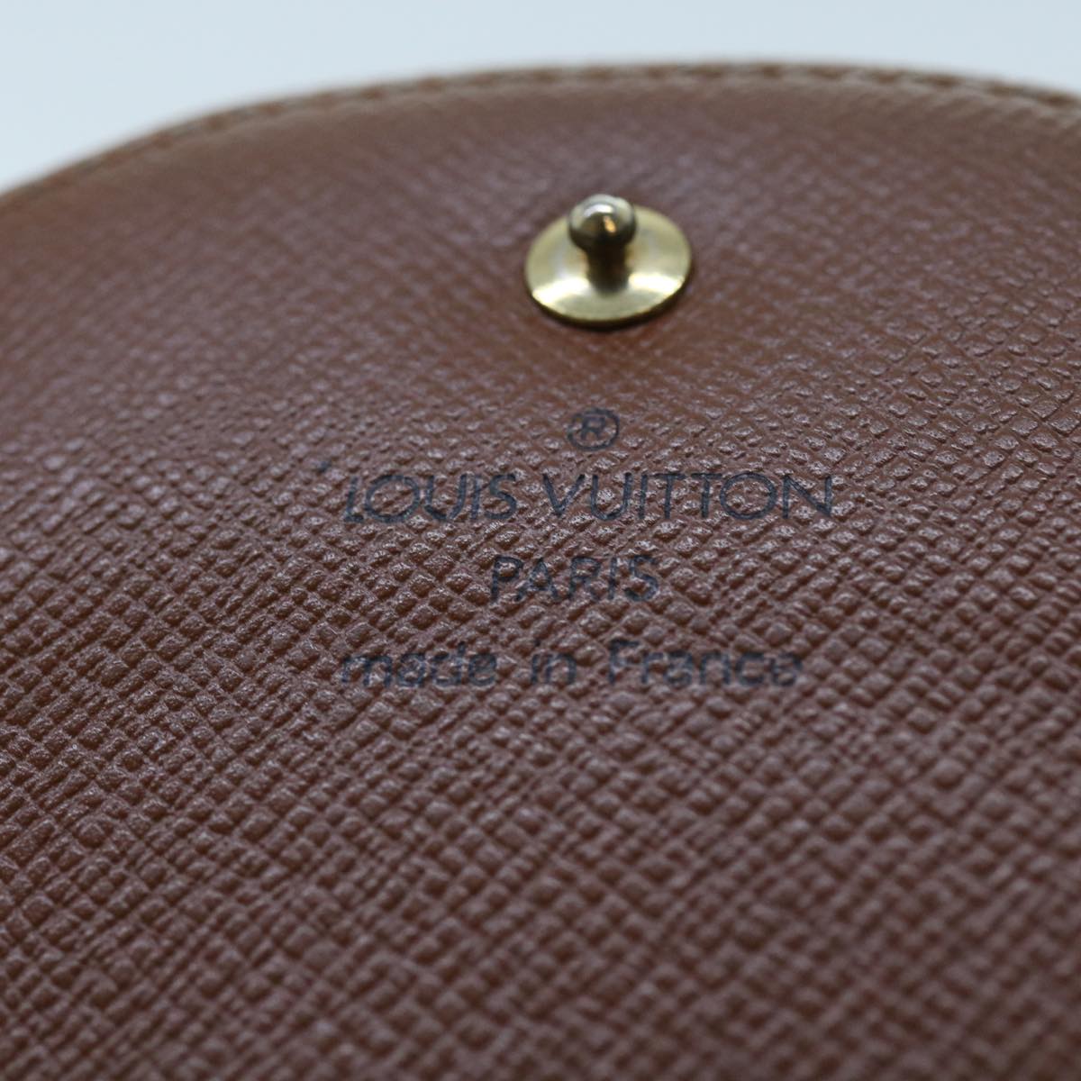 LOUIS VUITTON Monogram Porte Monnaie Guze Coin Purse M61970 LV Auth ep2029