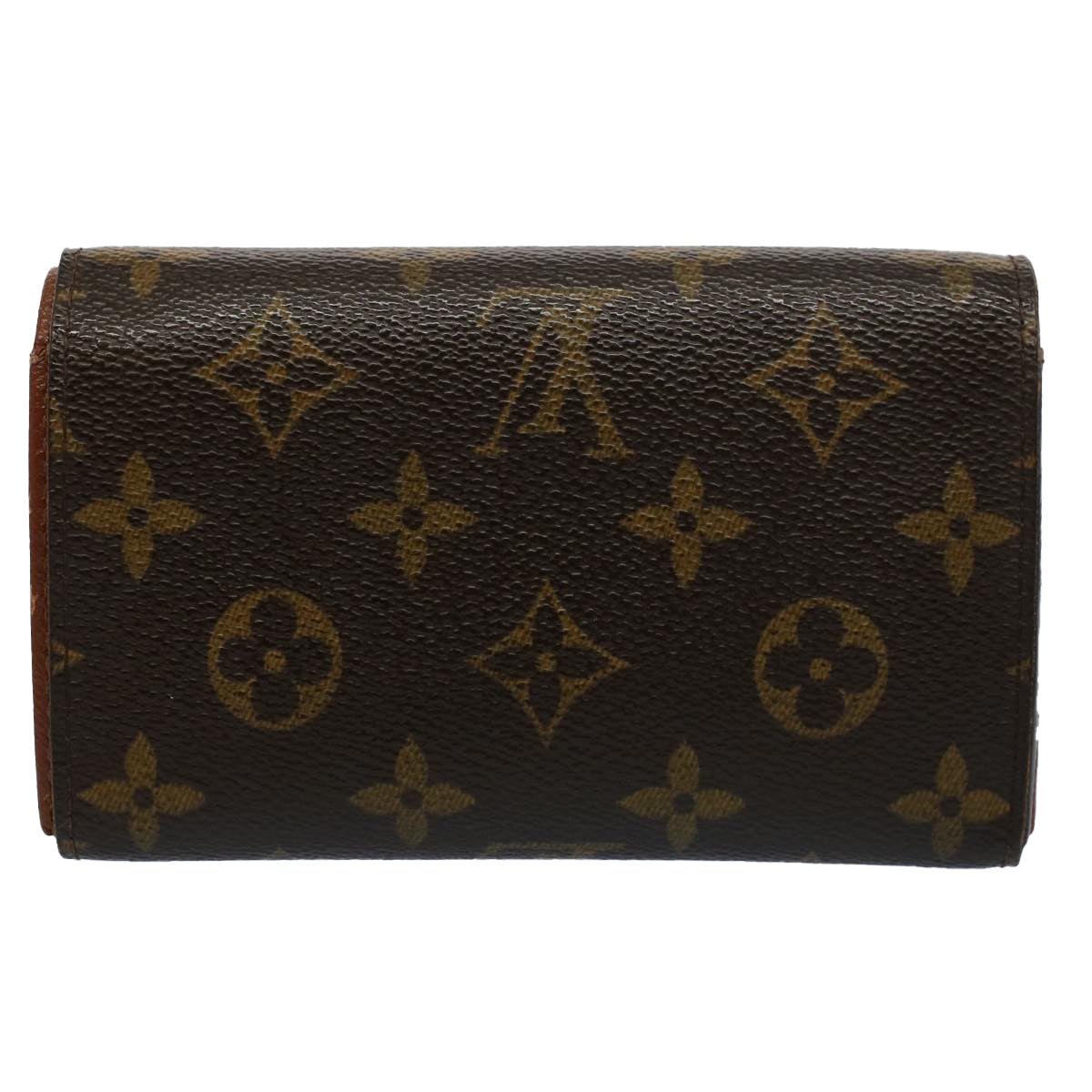 LOUIS VUITTON Monogram Porte Monnaie Zip Long Wallet M61727 LV Auth ep2076