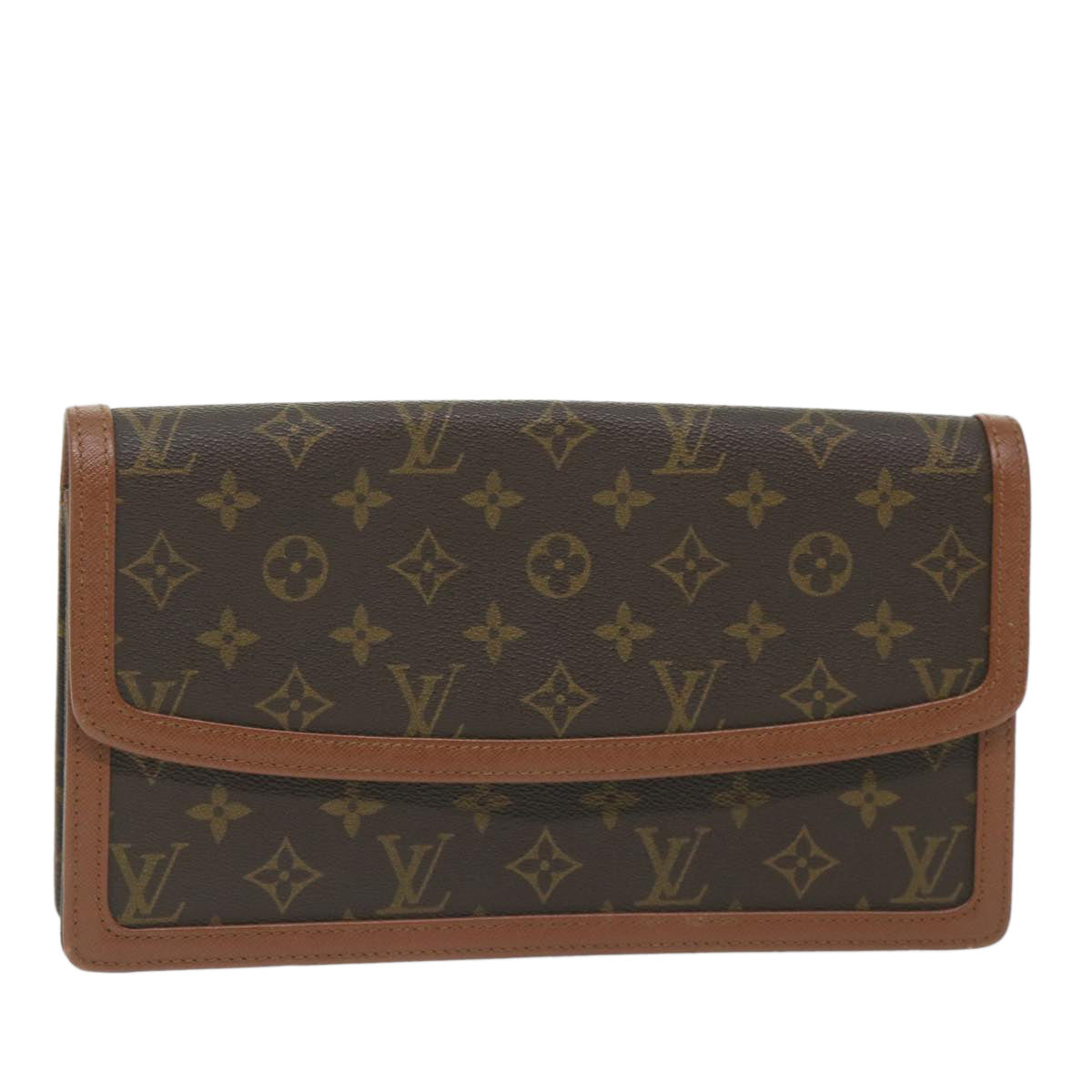 LOUIS VUITTON Monogram Pochette Dam GM Clutch Bag M51810 LV Auth ep2088