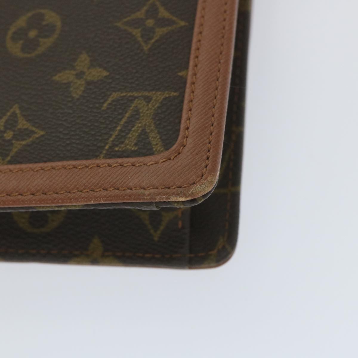 LOUIS VUITTON Monogram Pochette Dam GM Clutch Bag M51810 LV Auth ep2088