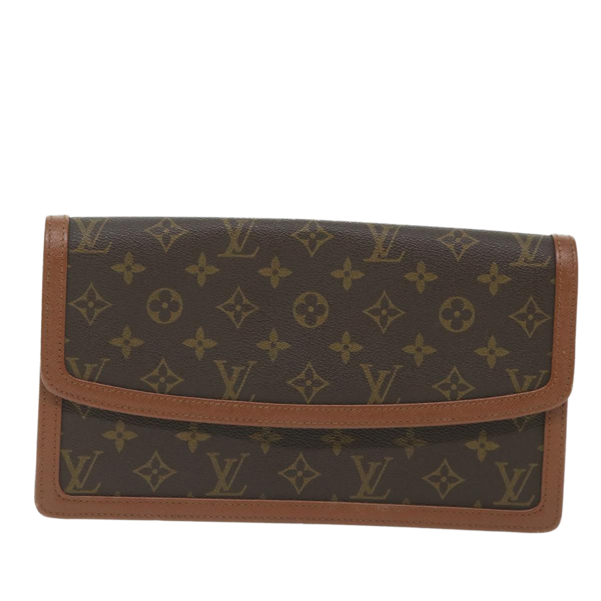 LOUIS VUITTON Monogram Pochette Dam GM Clutch Bag M51810 LV Auth ep2088