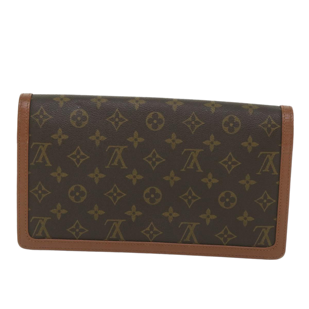 LOUIS VUITTON Monogram Pochette Dam GM Clutch Bag M51810 LV Auth ep2088