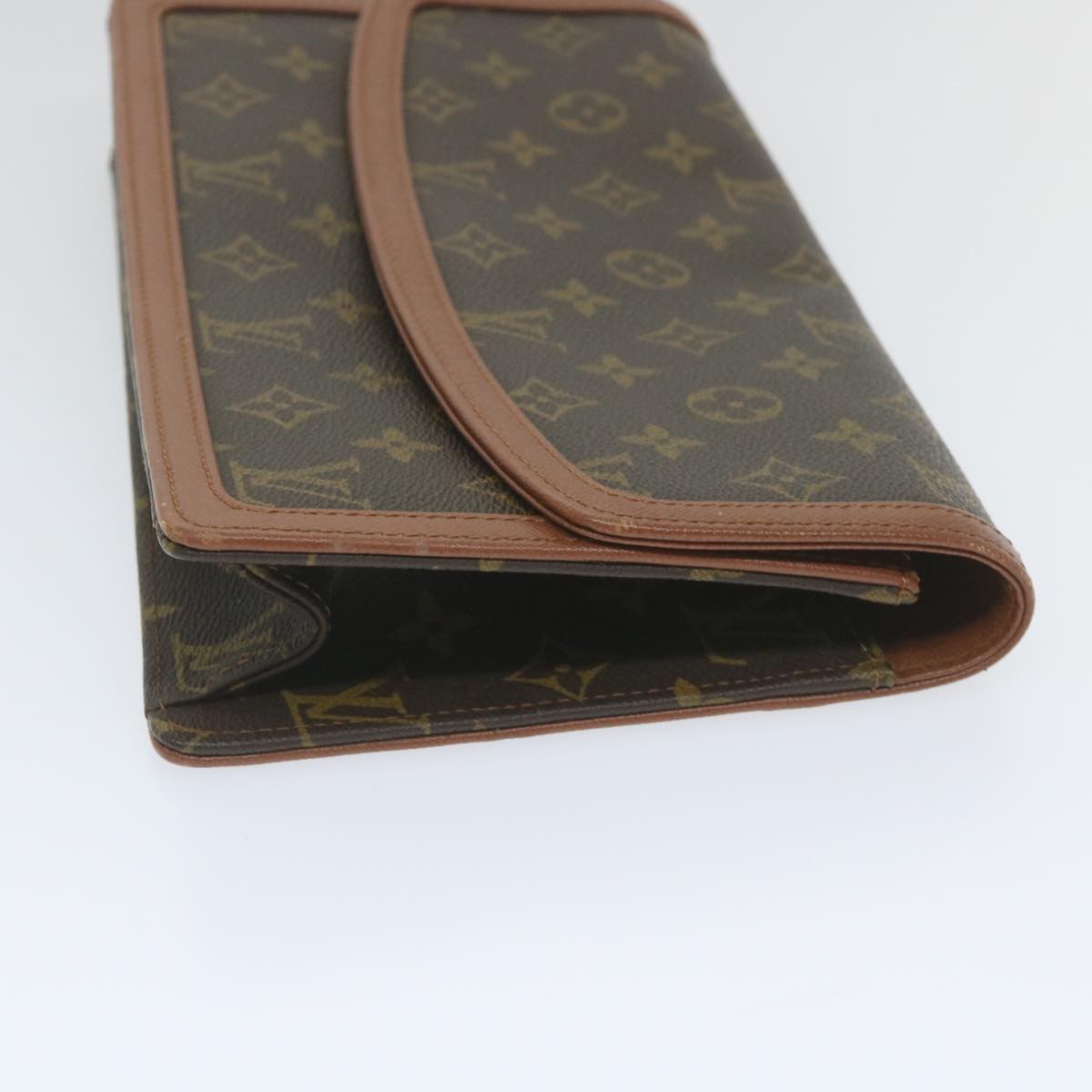 LOUIS VUITTON Monogram Pochette Dam GM Clutch Bag M51810 LV Auth ep2088