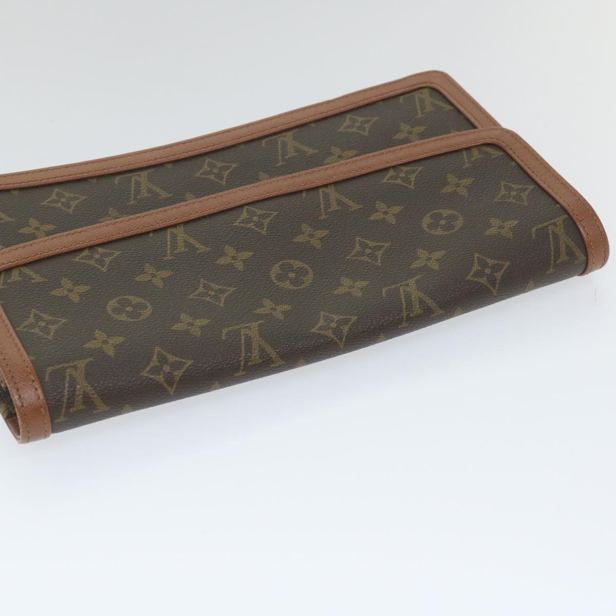 LOUIS VUITTON Monogram Pochette Dam GM Clutch Bag M51810 LV Auth ep2088