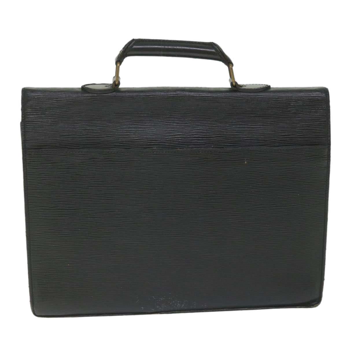 LOUIS VUITTON Epi Serviette Conseiller Briefcase Black M54422 LV Auth ep2102