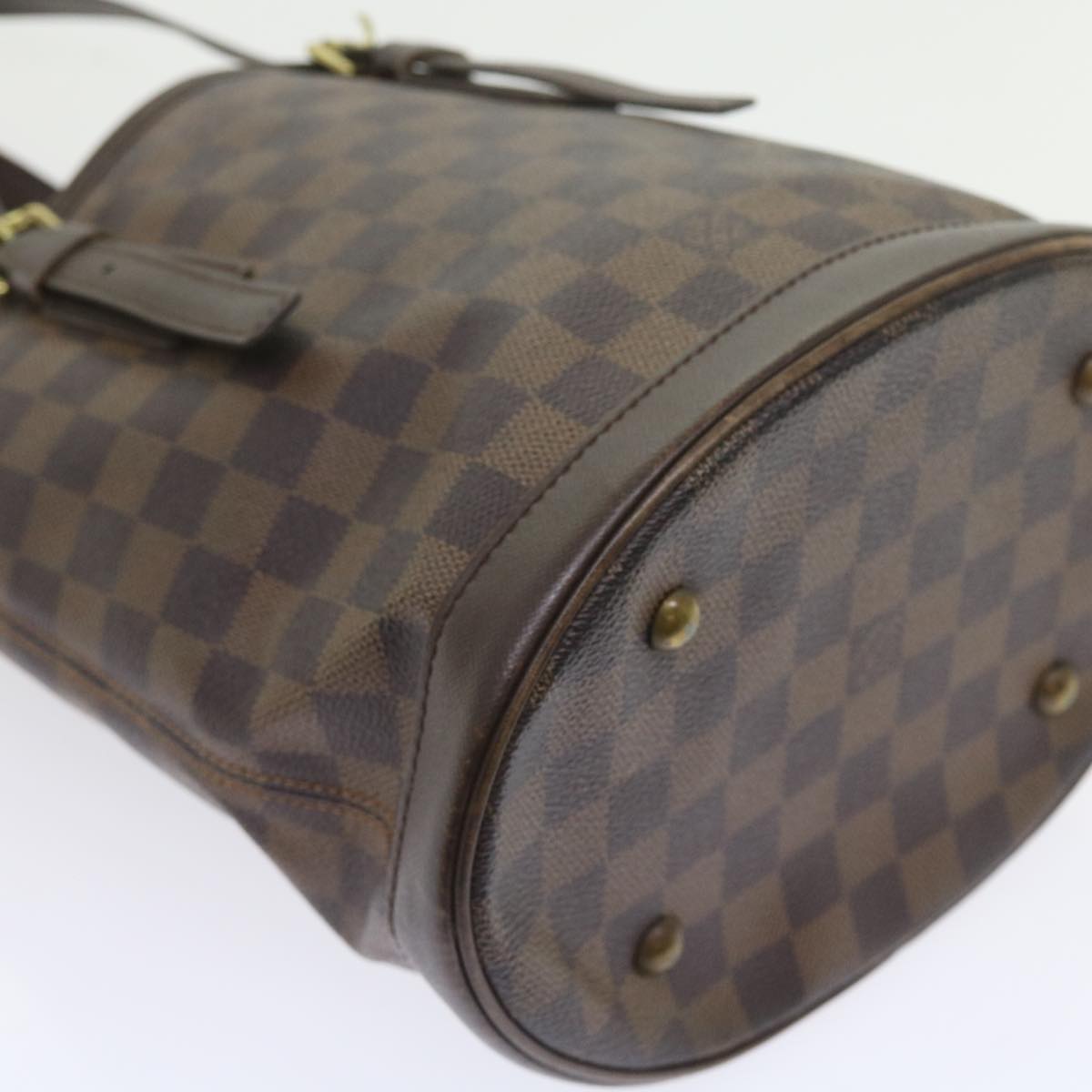 LOUIS VUITTON Damier Ebene Marais Shoulder Bag N42240 LV Auth ep2106