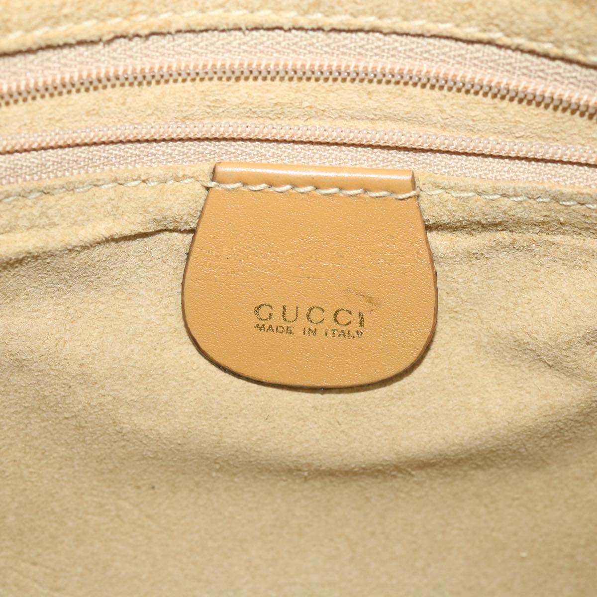 GUCCI GG Canvas Clutch Bag Brown 018 3642 Auth ep2119