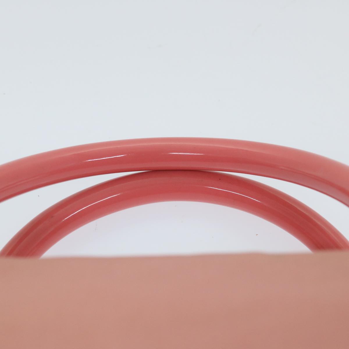 PRADA Hand Bag Nylon Pink Auth ep2122