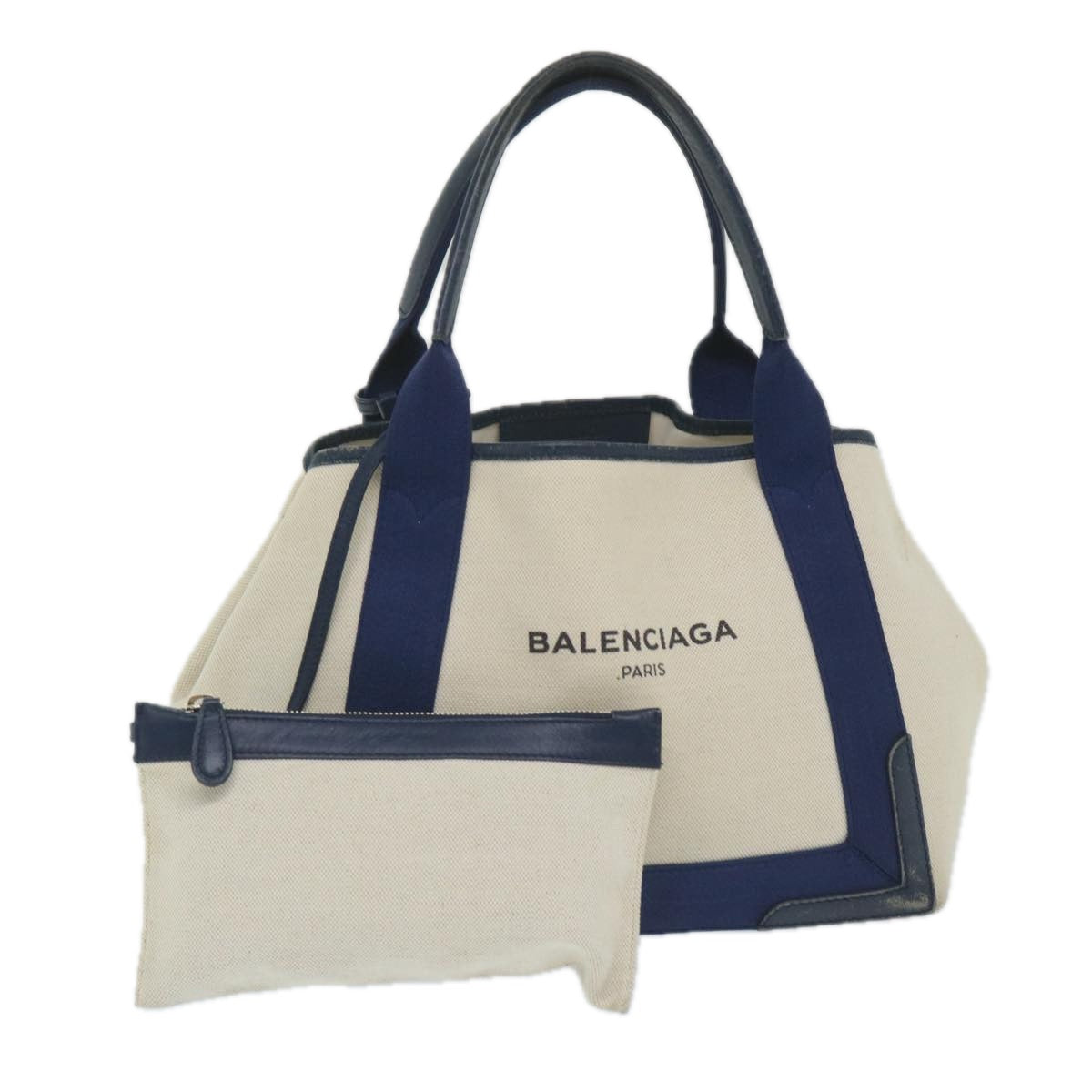 BALENCIAGA Tote Bag Canvas Beige 339933 Auth ep2129