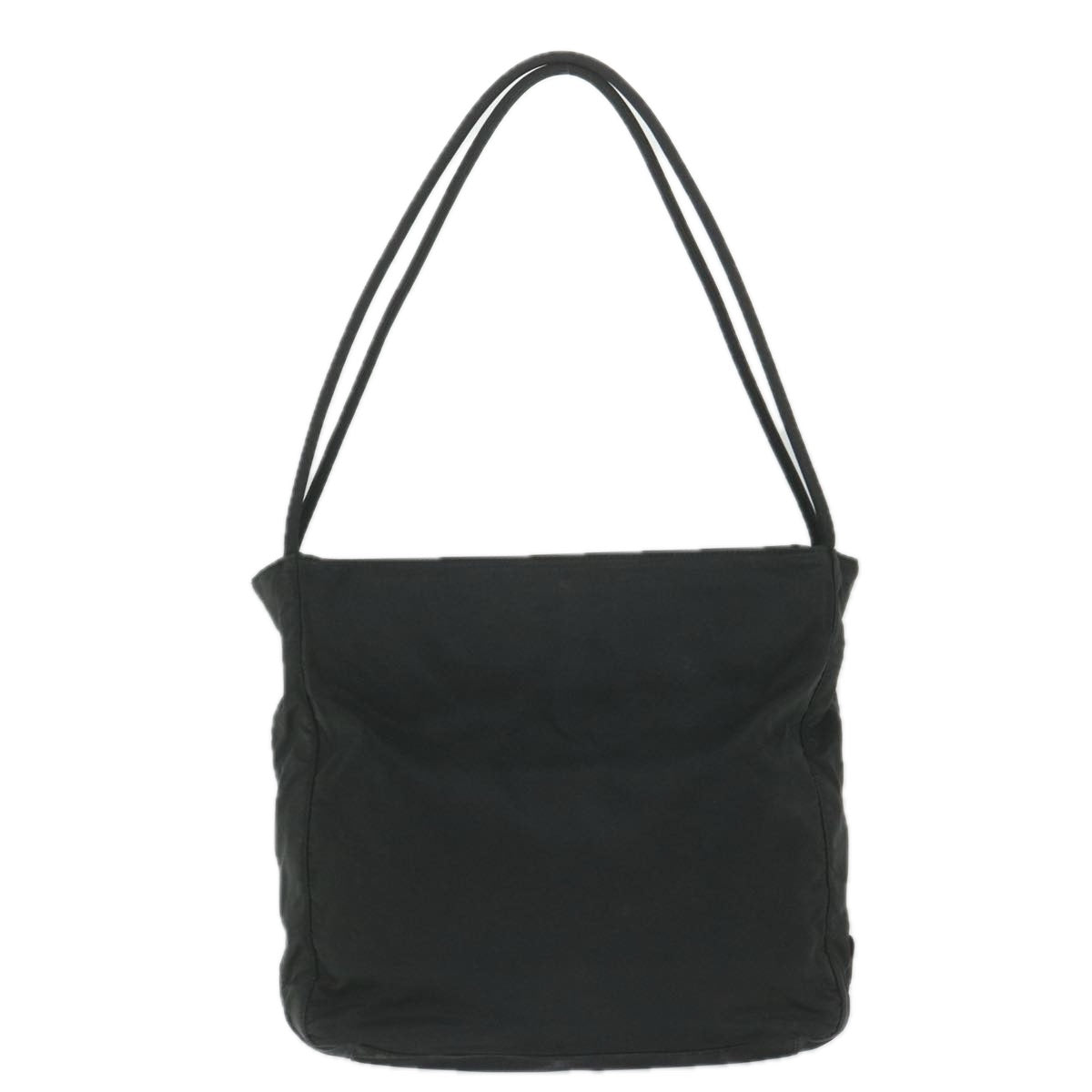 PRADA Tote Bag Nylon Black Auth ep2135