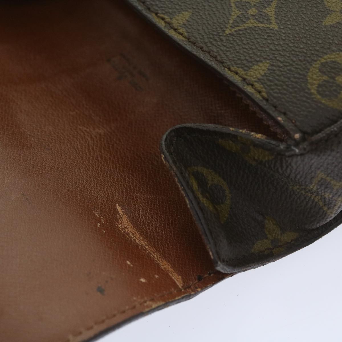 LOUIS VUITTON Monogram Saint Cloud MM Shoulder Bag M51243 LV Auth ep2158