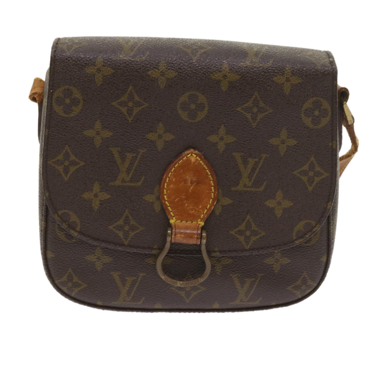 LOUIS VUITTON Monogram Saint Cloud MM Shoulder Bag M51243 LV Auth ep2158