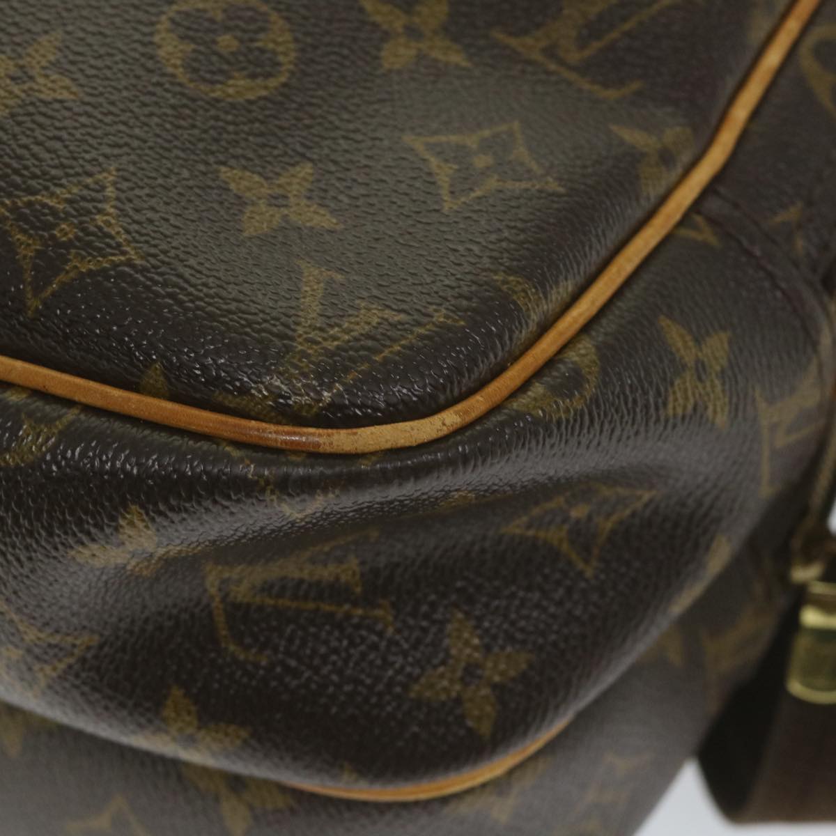 LOUIS VUITTON Monogram Reporter PM Shoulder Bag M45254 LV Auth ep2159