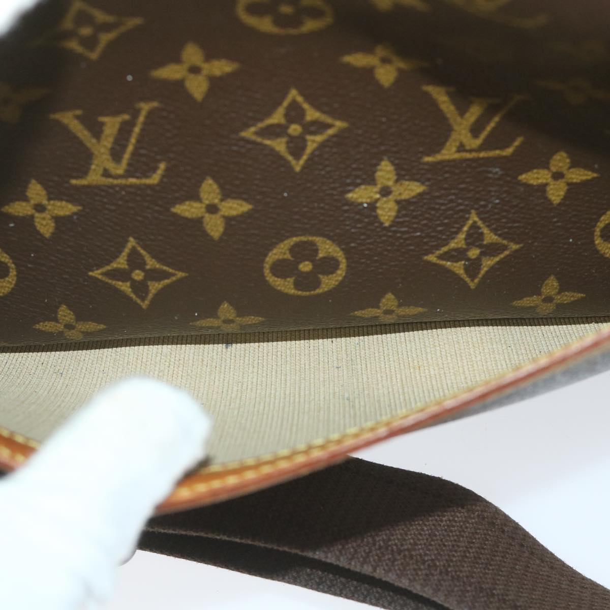 LOUIS VUITTON Monogram Reporter PM Shoulder Bag M45254 LV Auth ep2159