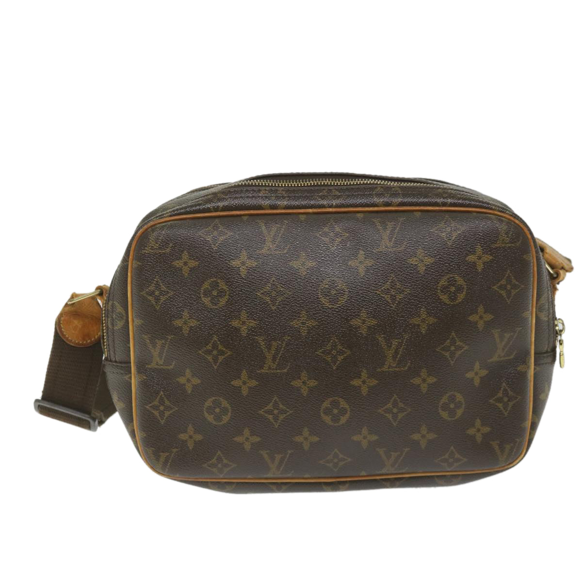 LOUIS VUITTON Monogram Reporter PM Shoulder Bag M45254 LV Auth ep2159